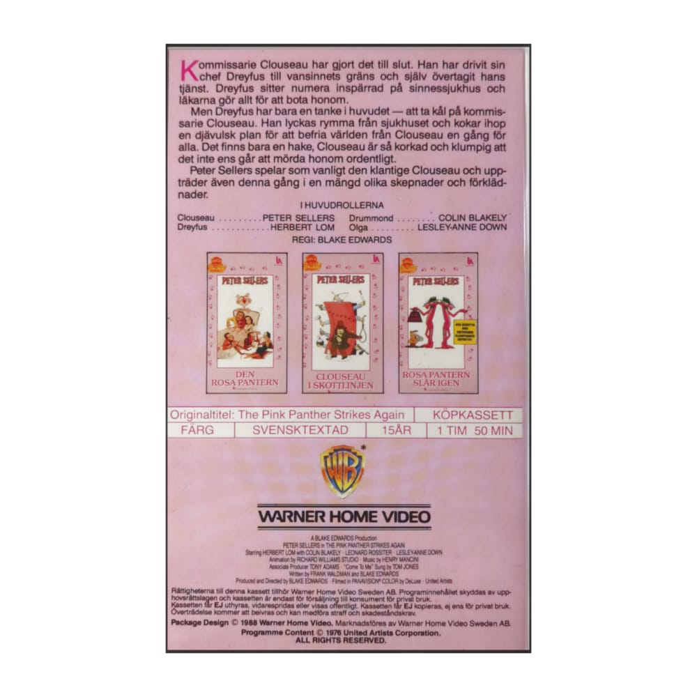 The Pink Panther (1976) Rosa Pantern Slår Igen