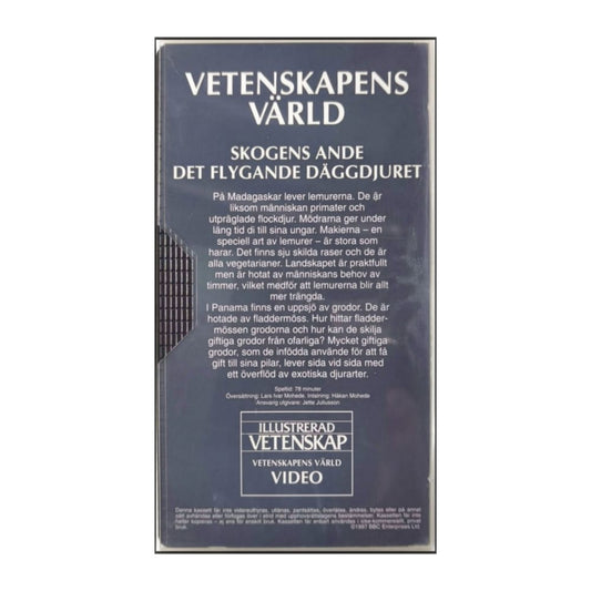 Vetenskapens Värld: Skogens Ande Det Flygande Däggdjuret