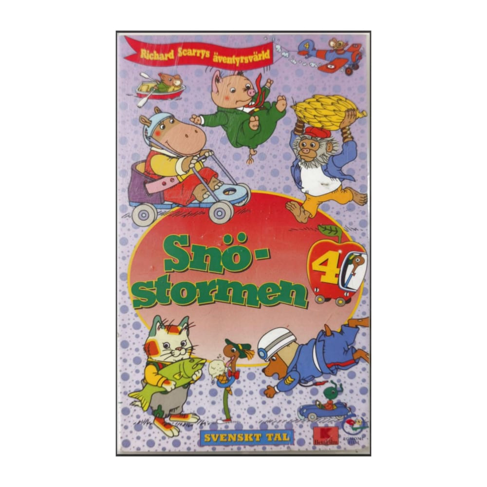 The Busy World Of Richard Scarry 7-8 Snöstormen
