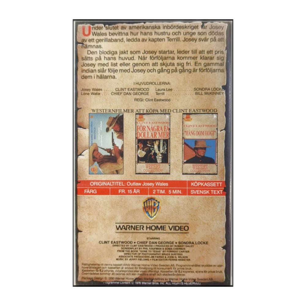 The Outlaw Josey Wales | Mannen Utanför Lagen