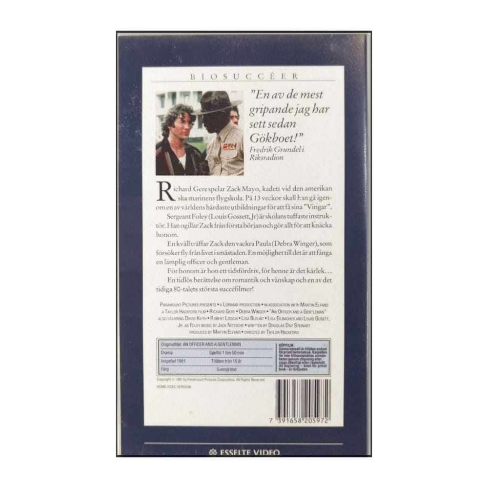 An Officer And A Gentleman