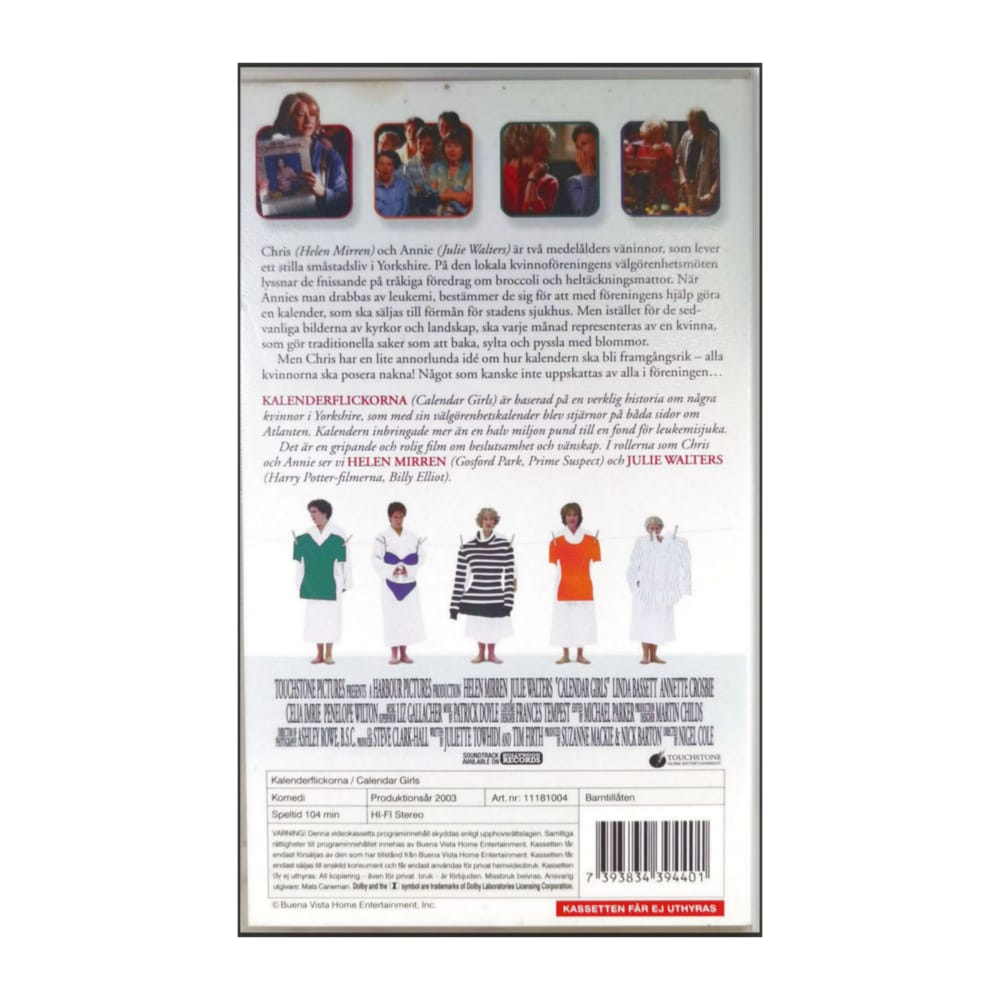 Calendar Girls | Kalenderflickorna