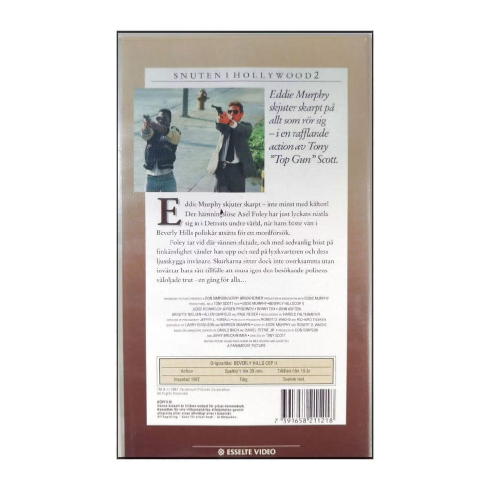 Beverly Hills Cop 2 Snuten I Hollywood