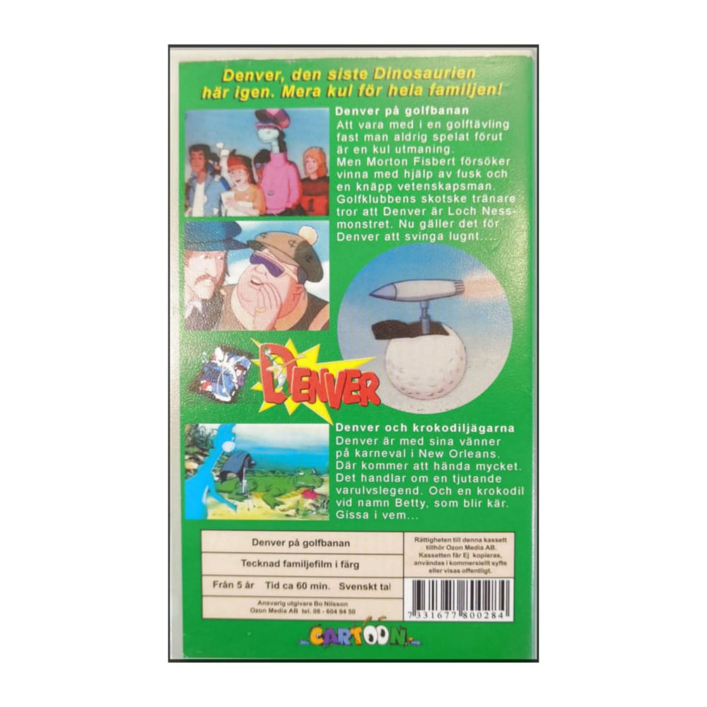 Denver The Last Dinosaur: Denver På Golfbanan
