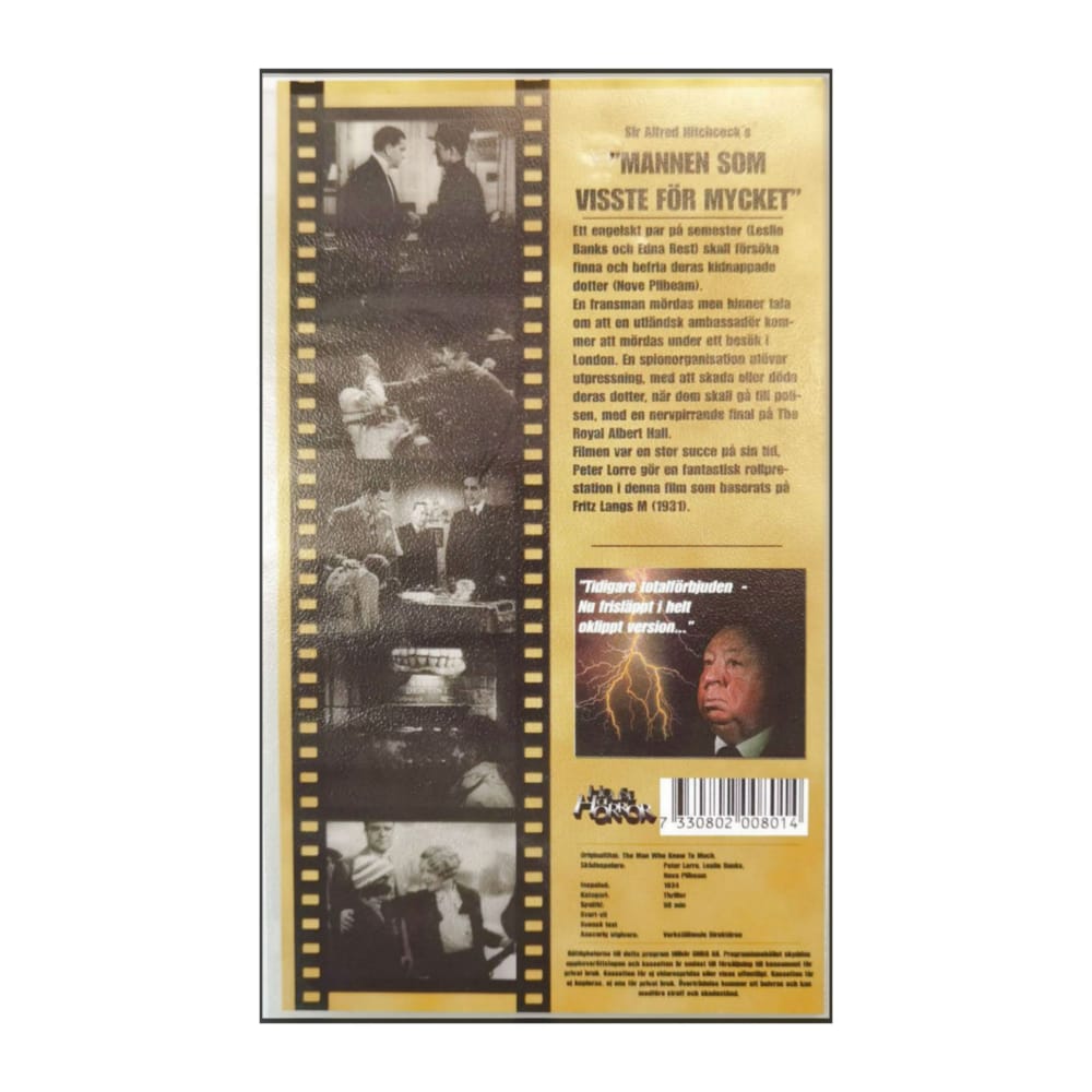 The Man Who Knew Too Much | Mannen Som Visste För Mycket
