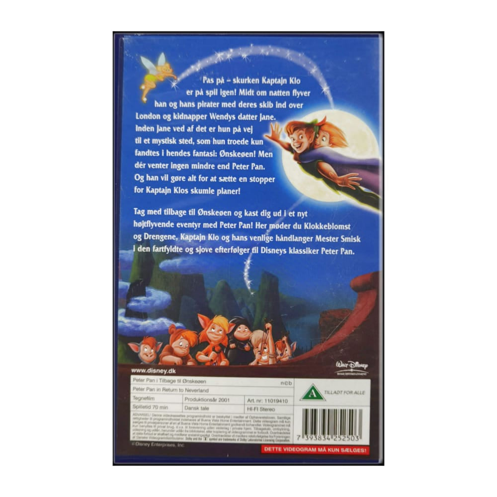 Peter Pan: Tillbage Till Ønskeøen