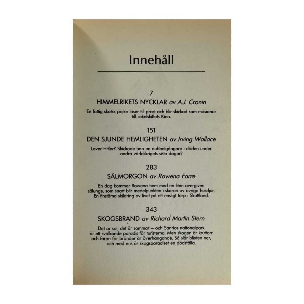 Reader’S Digest: Det Bästas Bokval