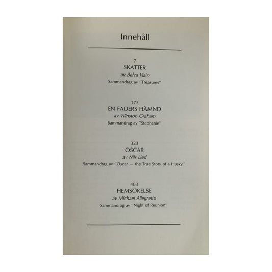 Reader’S Digest: Det Bästas Bokval