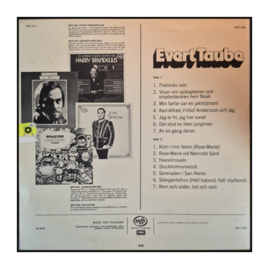 Evert Taube: Kom I Min Famn