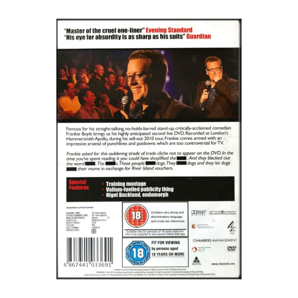 Frankie Boyle: If I Could Reach Out Through Your Tv And Strangle You I Would