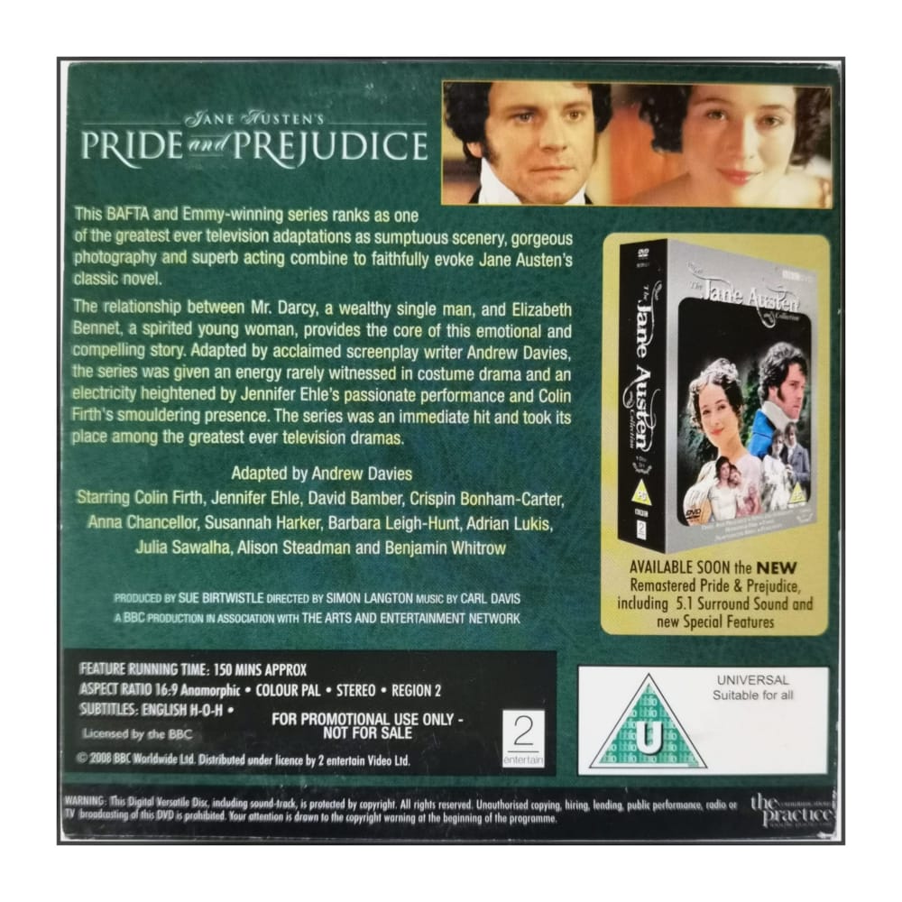 Pride & Prejudice Disc-1