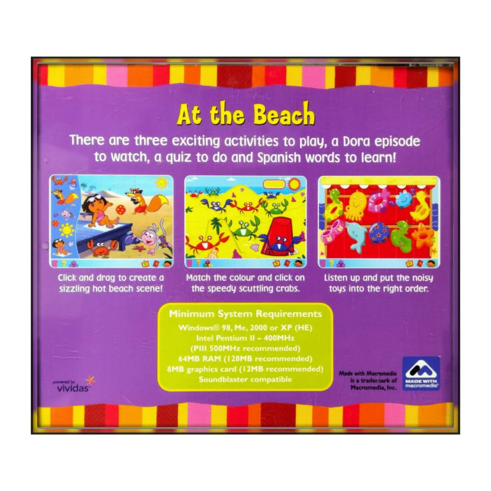Dora The Explorer: Click & Create 2: At The Beach