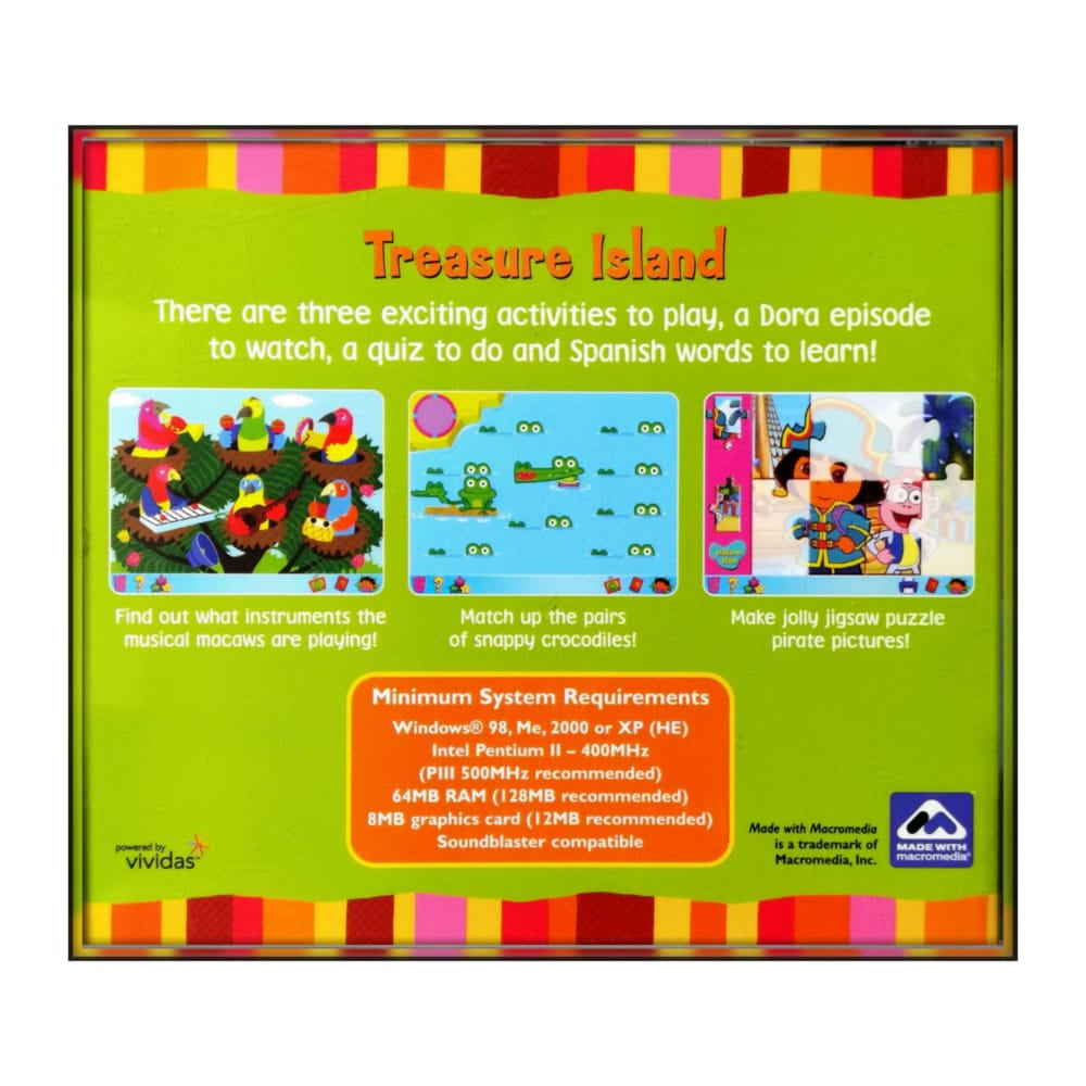 Dora The Explorer: Click & Create 4: Treasure Island