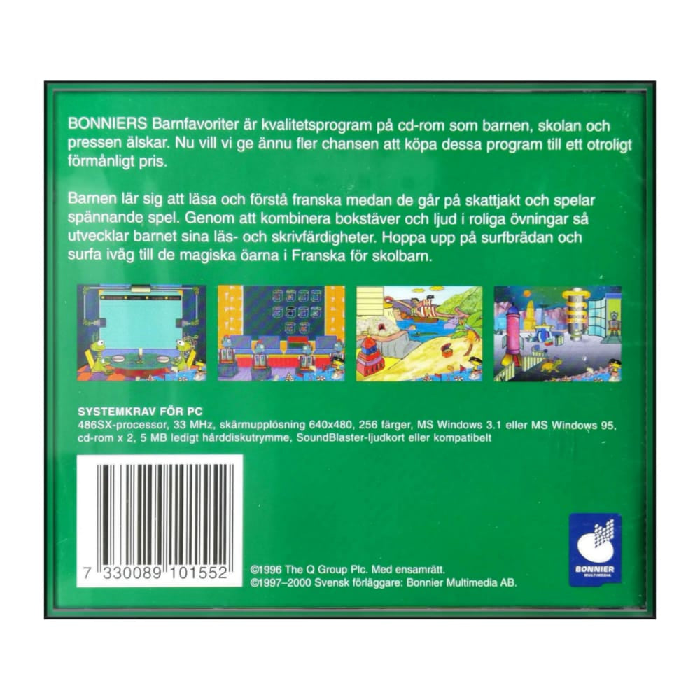 Bonniers Barnfavoriter: Franska För Skolbarn