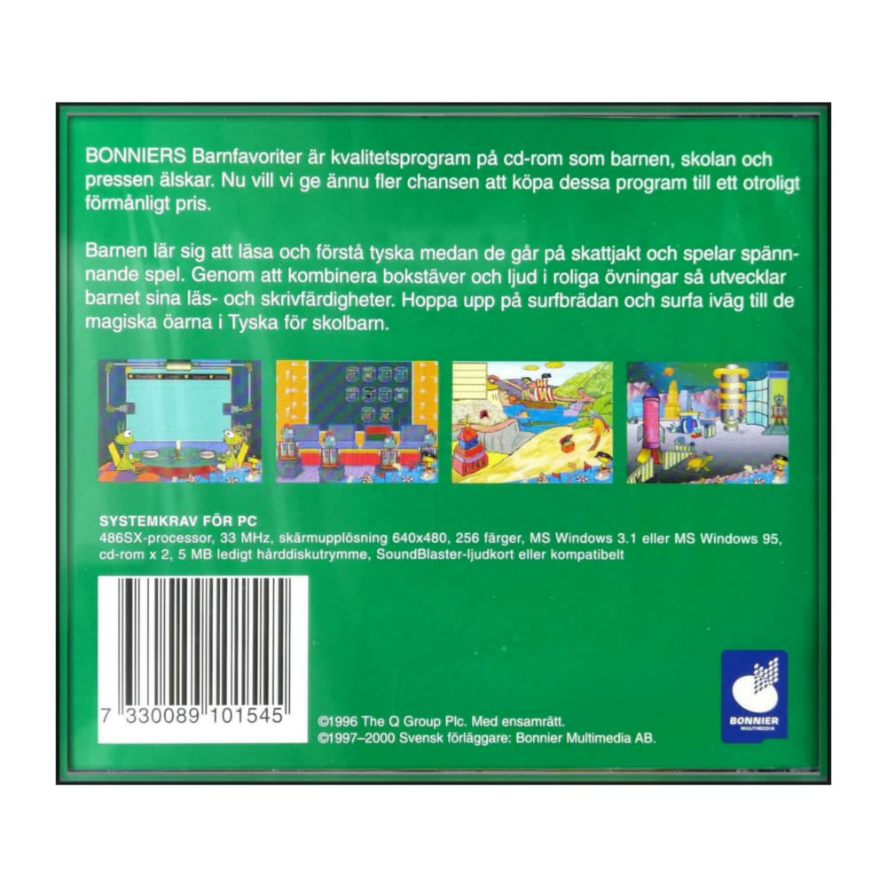 Bonniers Barnfavoriter: Tyska För Skolbarn