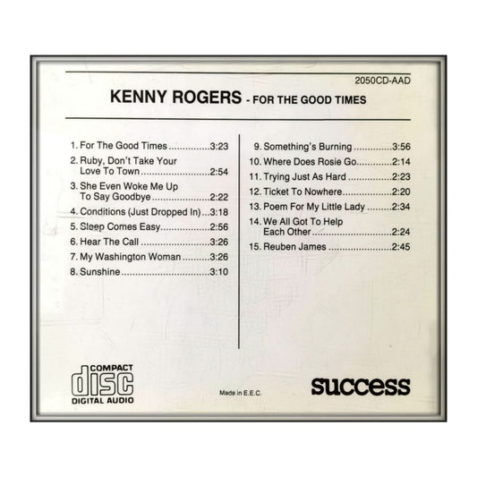 Kenny Rogers: For The Good Times