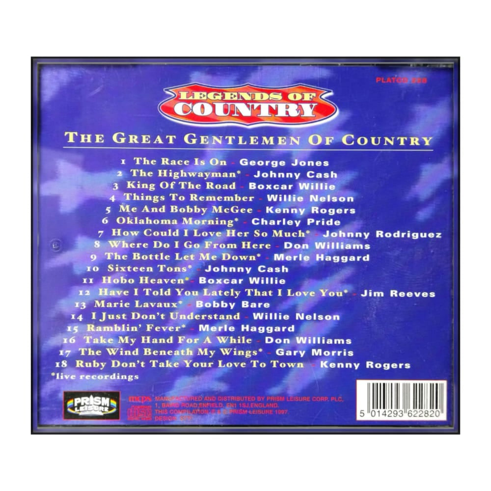 Legends Of Country: The Great Gentlemen Of Country