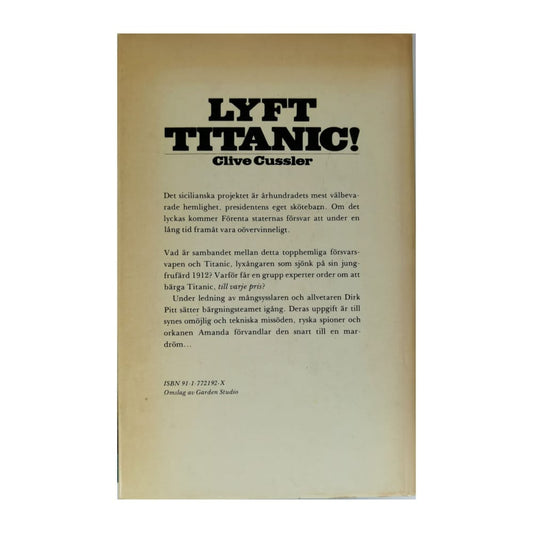 Clive Cussler: Lyft Titanic