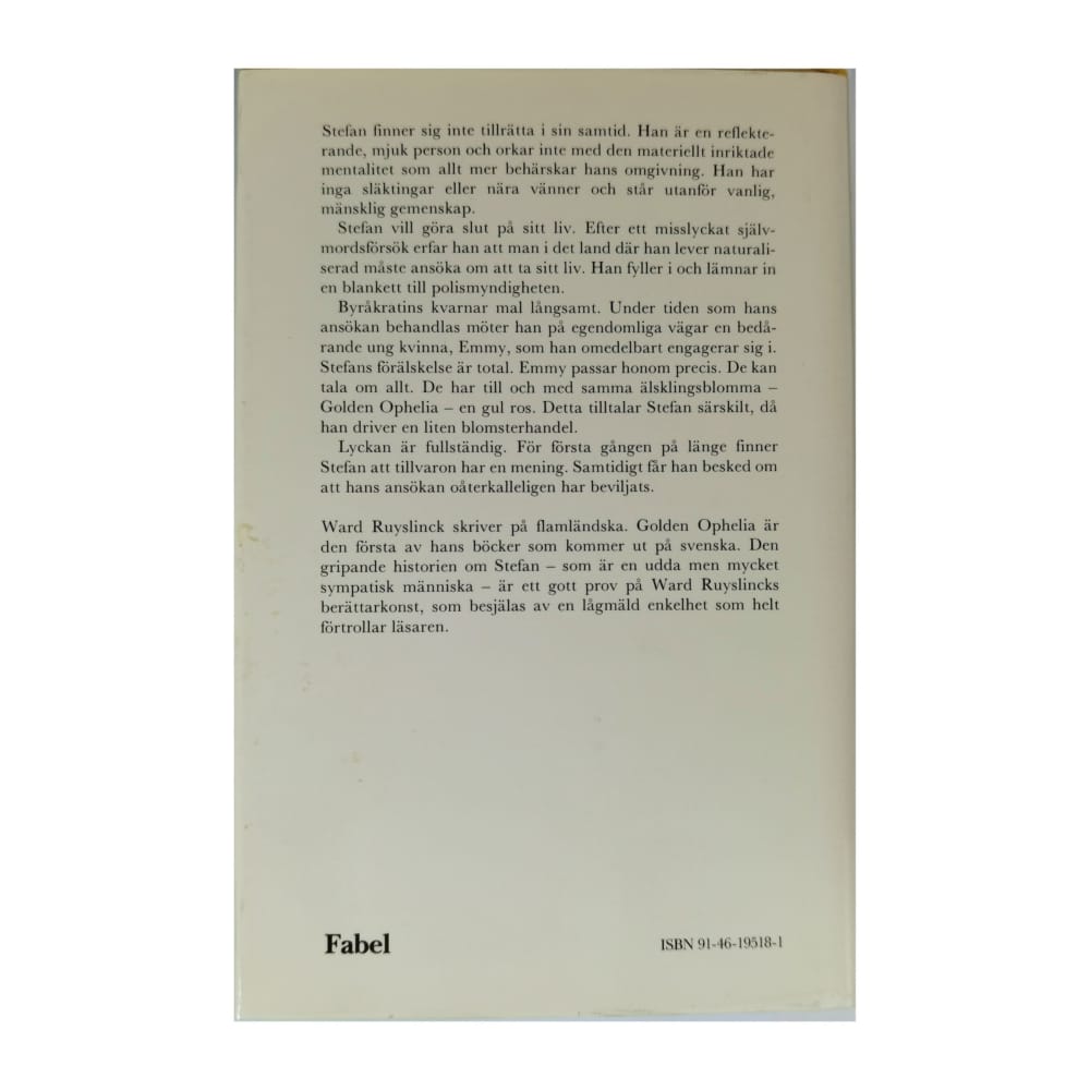 Ward Ruyslinck: Golden Ophelia