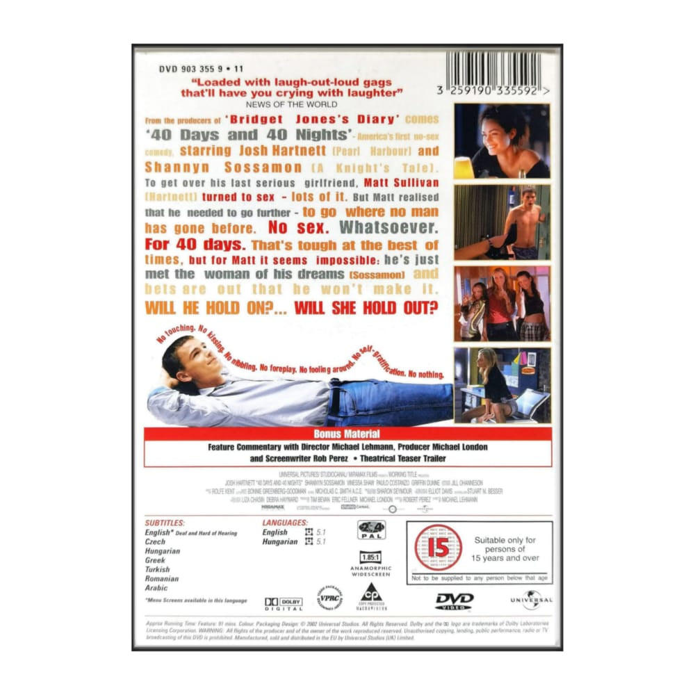 40 Days And 40 Nights