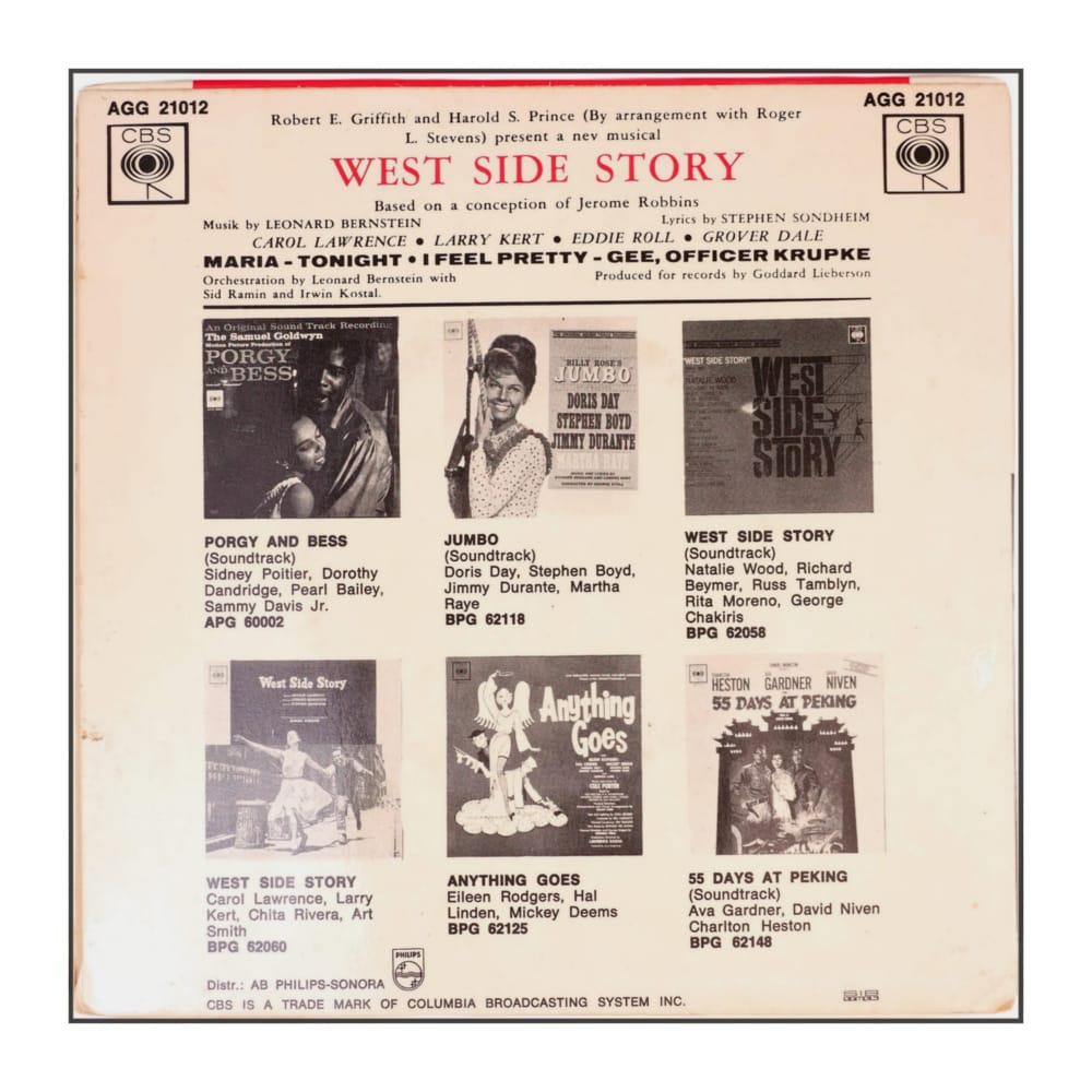 Excerpts From 'West Side Story' No. 1