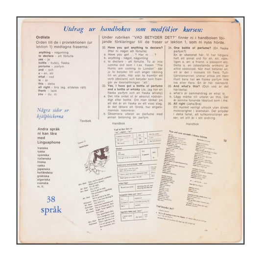 Linguaphone: Provlektion I Engelska