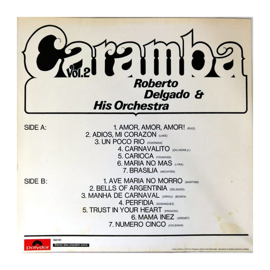 Roberto Delgado & His Orchestra: Caramba 2
