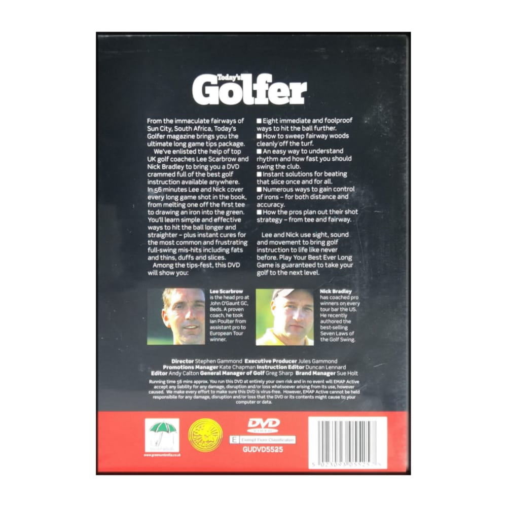 Today'S Golfer: Play Your Best Ever Long Game
