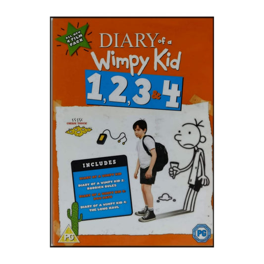 Diary Of A Wimpy Kid 1-4