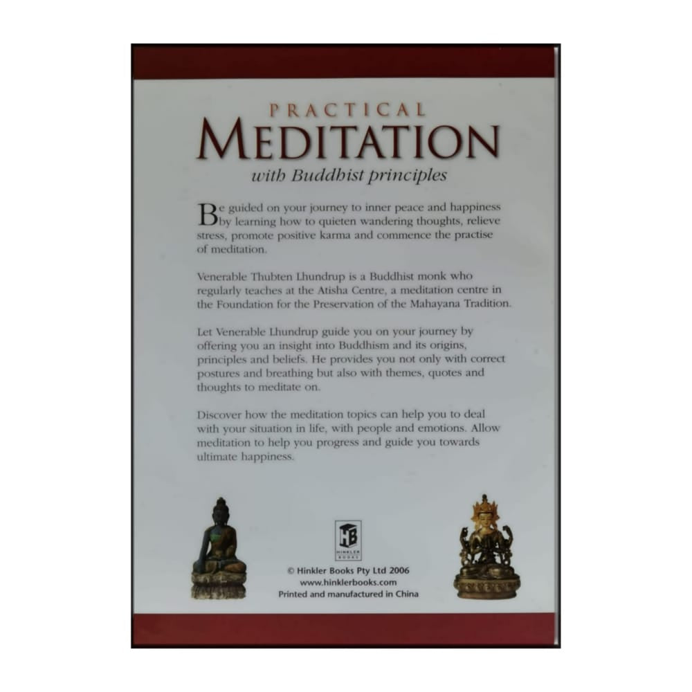 Practical Meditation With Buddhist Principles