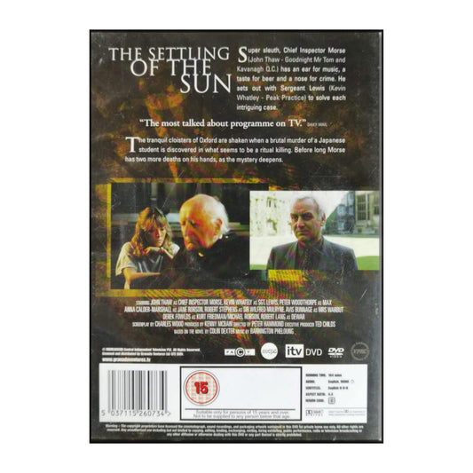 Inspector Morse 2 E3 The Settling Of The Sun