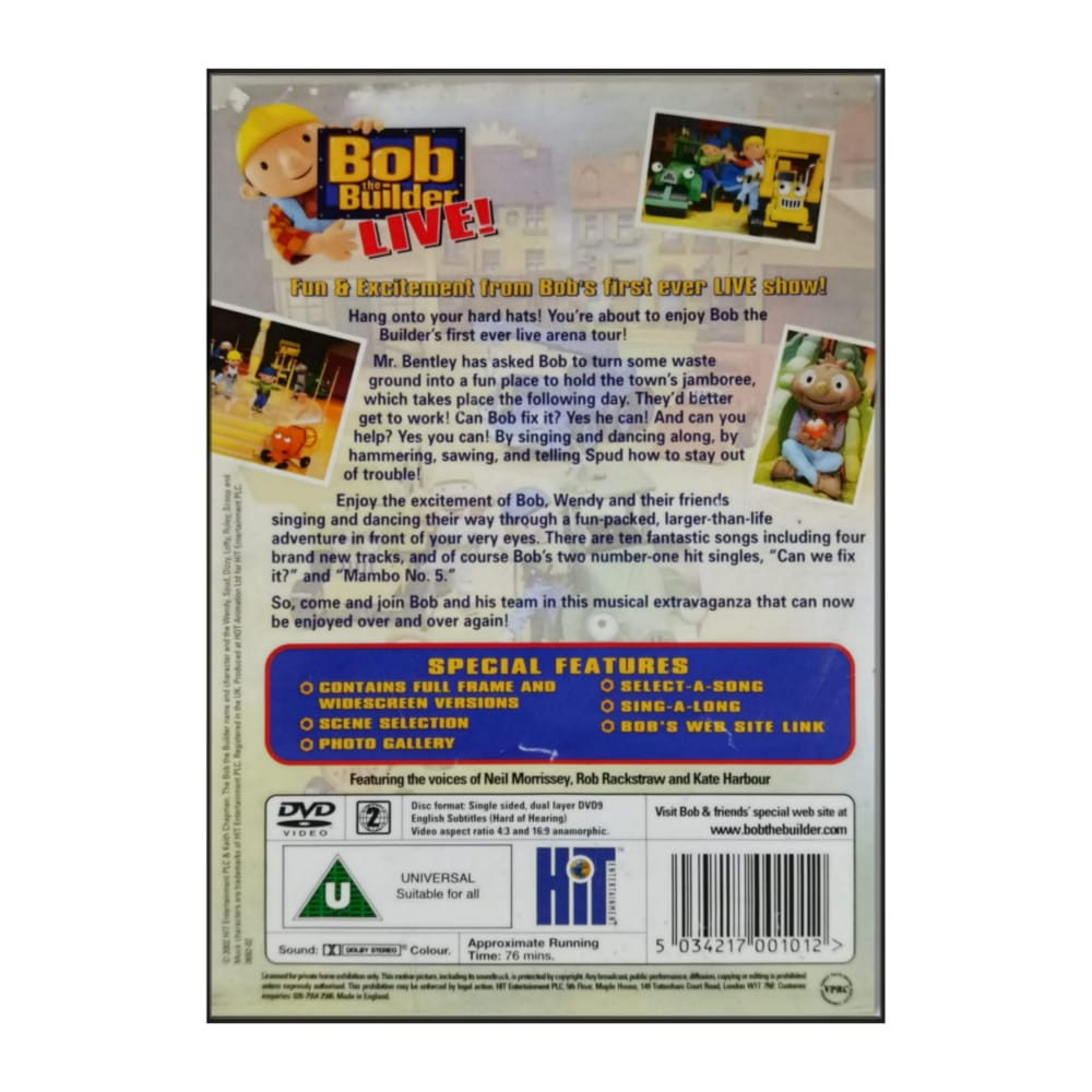Bob The Builder: Live