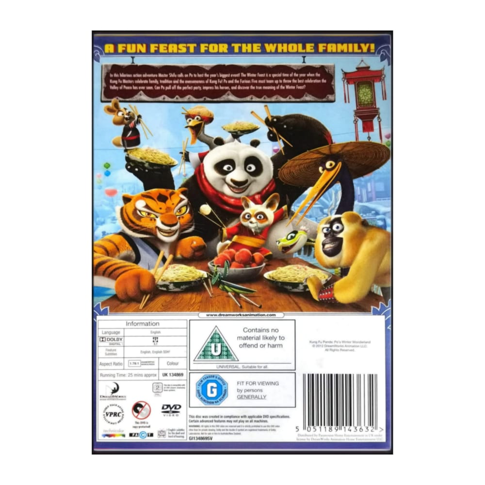 Kung Fu Panda Po'S Winter Wonderland