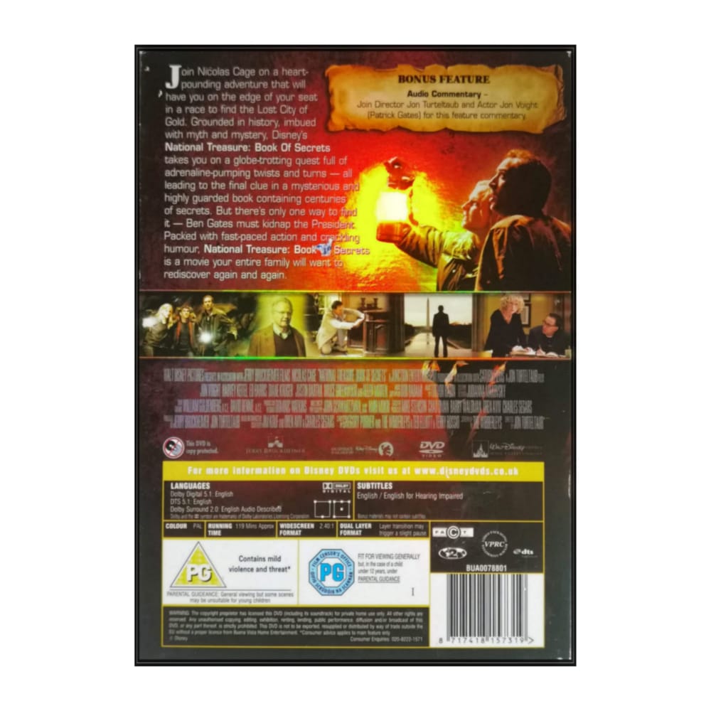 National Treasure 2 Book Of Secrets
