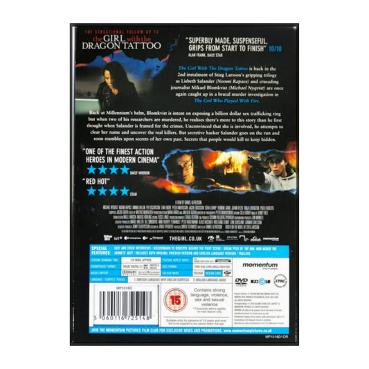 Dragon Tattoo: The Girl Who Played With Fire