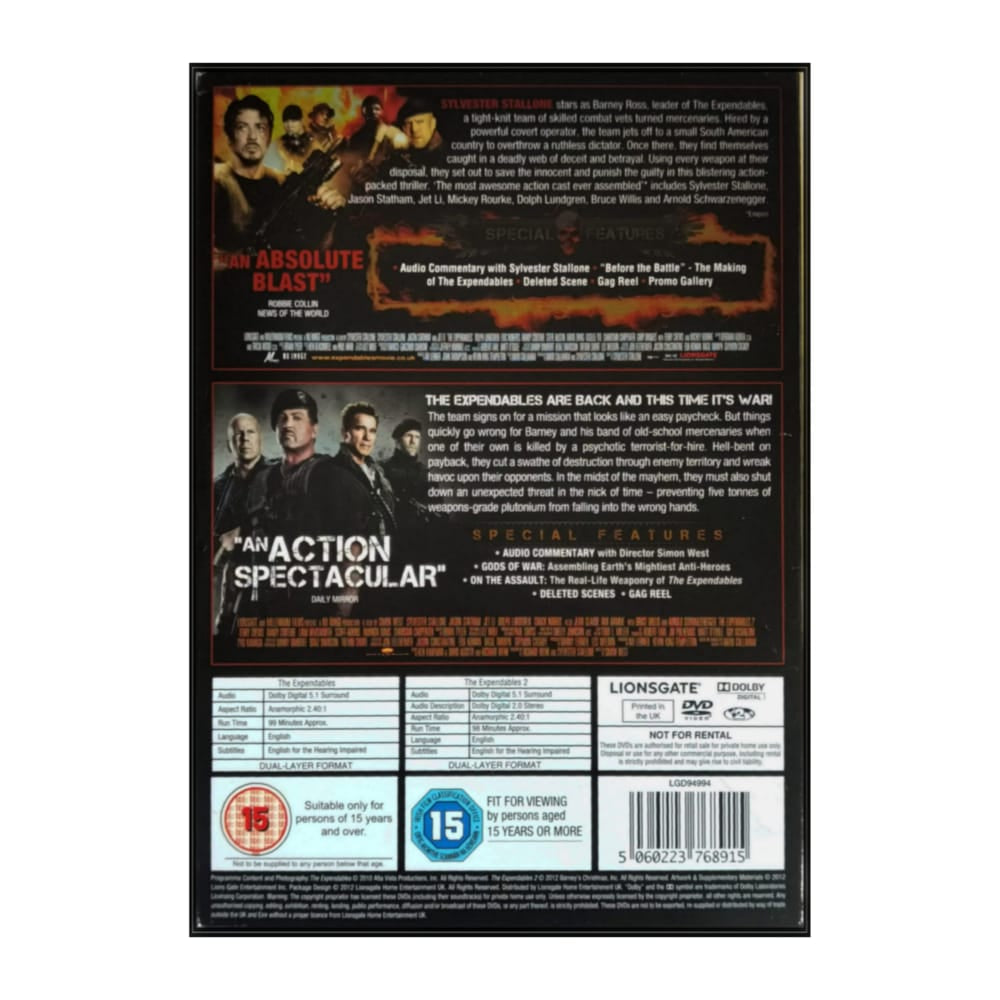 The Expendables 1-2