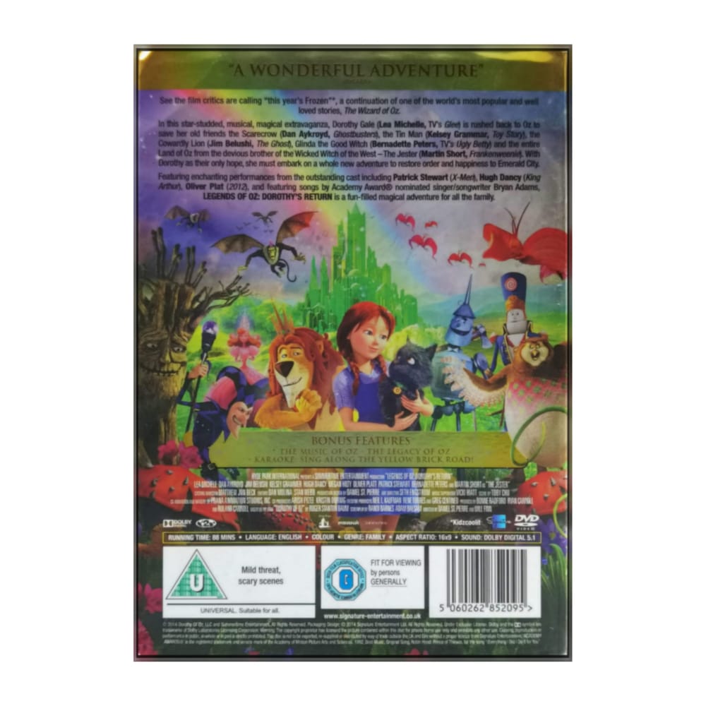 Oz: Legends Of Oz: Dorothy'S Return