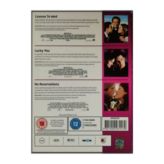 Licence To Wed + Lucky You + No Reservations