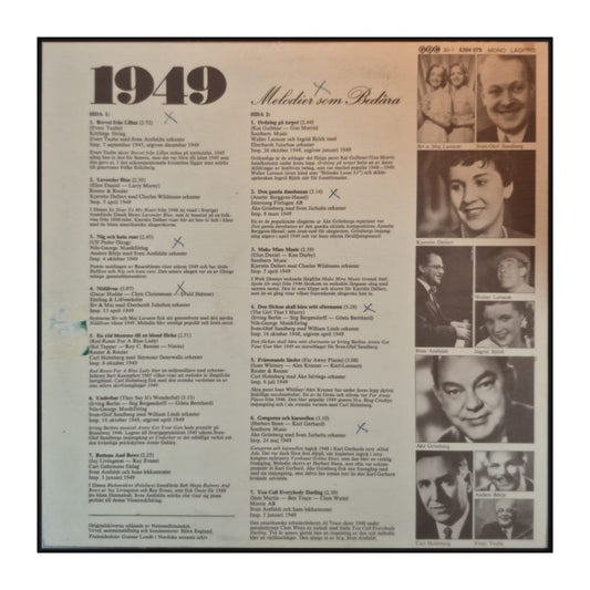 Melodier Som Bedåra 1949
