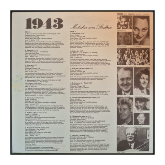 Melodier Som Bedåra 1943