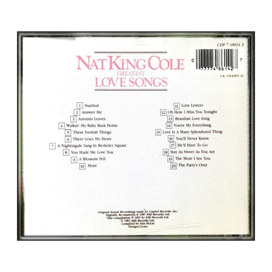 Nat King Cole: Greatest Love Songs