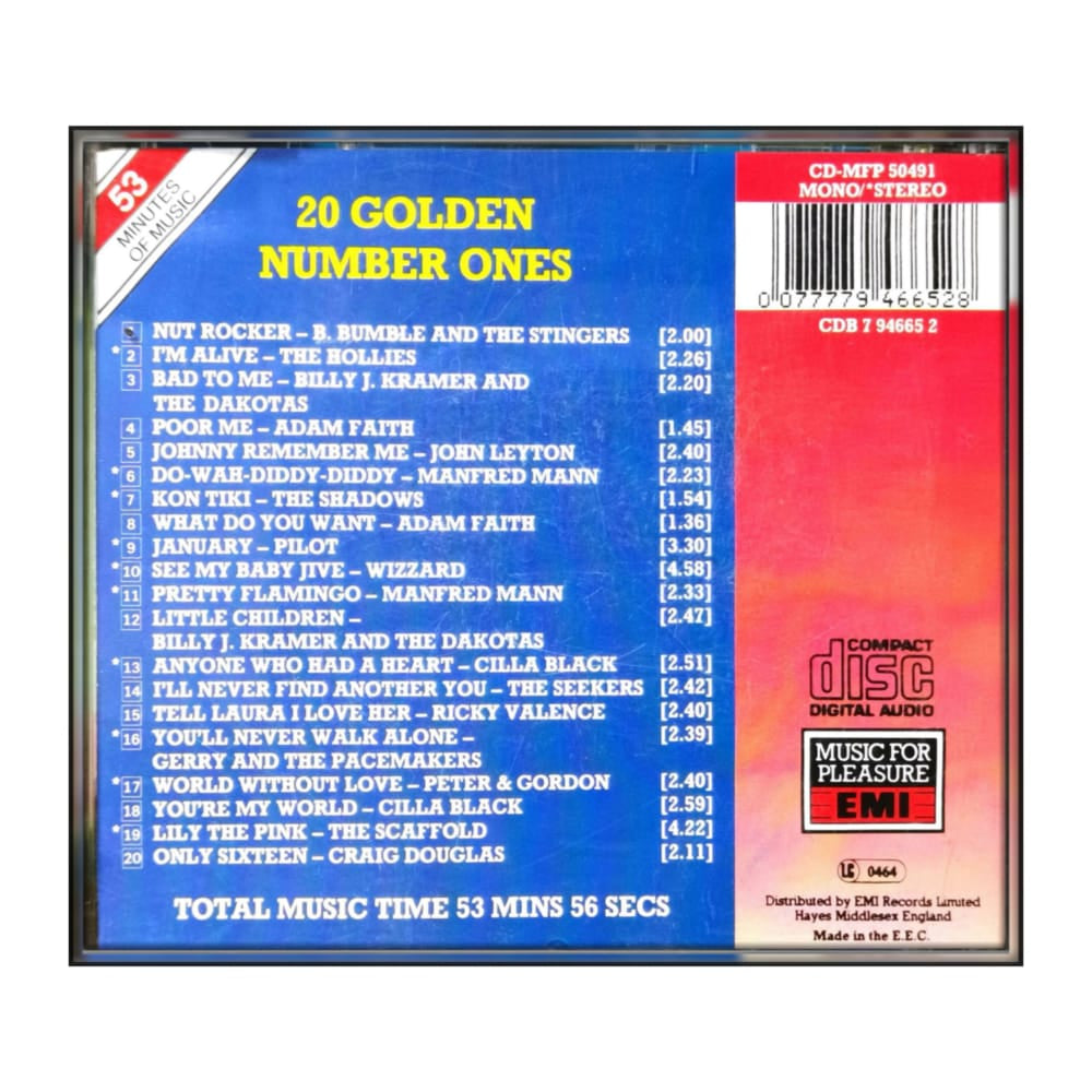 20 Golden Number Ones