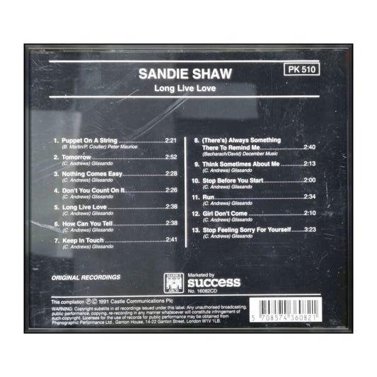 Sandie Shaw: Long Live Love