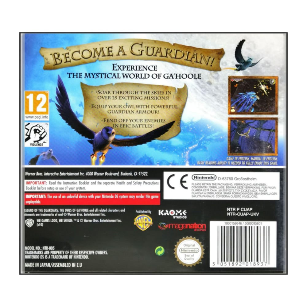 Legends Of The Guardians: The Owls Of Ga'Hoole