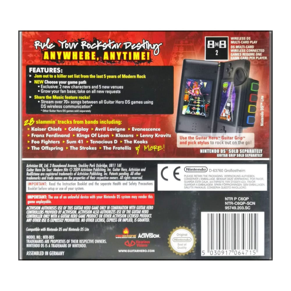 Guitar Hero: On Tour Modern Hits