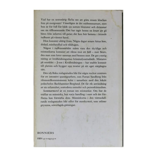 Lars Molin: Sommarmord