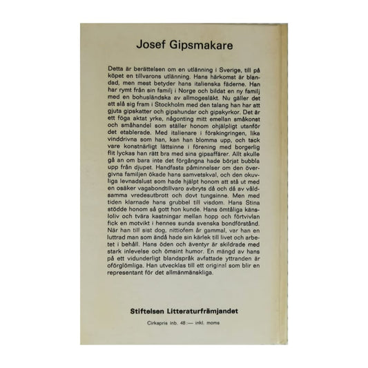 Irja Browallius: Josef Gipsmakare