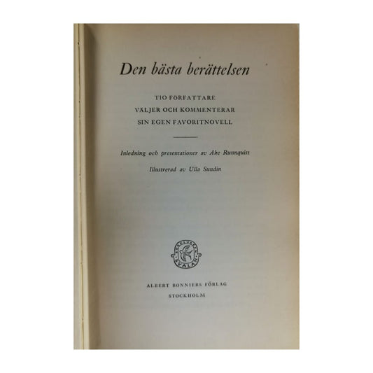 Den Bästa Berättelsen