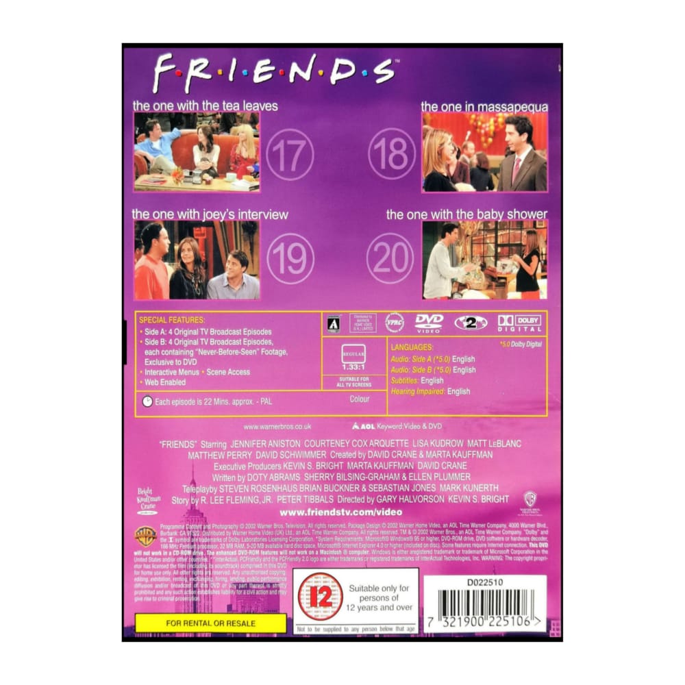 Friends 8 E17-20