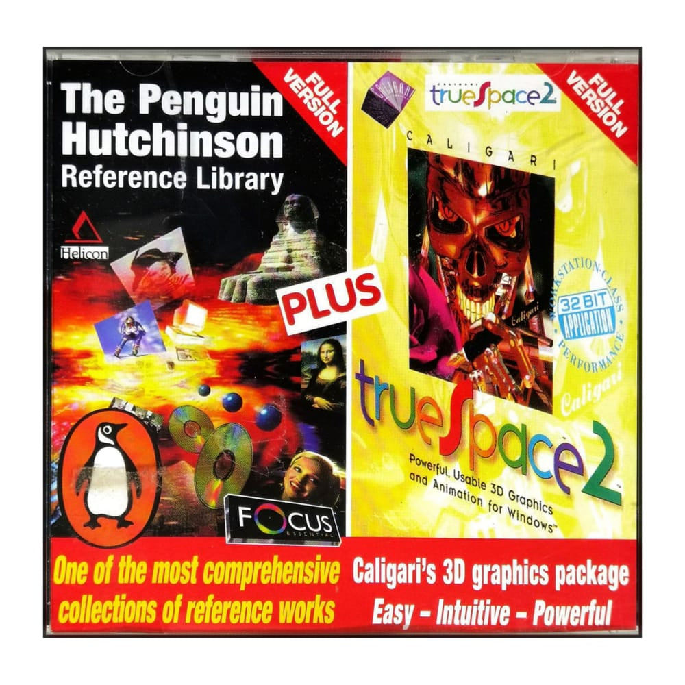 The Penguin Hutchinson Reference Library + True Space 2